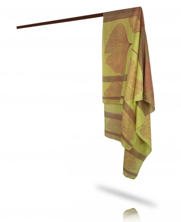 Палантин Женский SN40-GINKO/CITRON